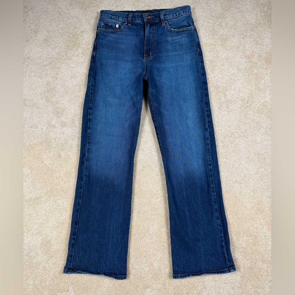 Modern American High Rise Jackson The‎ Dad Relaxed Straight Jeans size 27